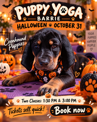 Puppy Yoga Barrie